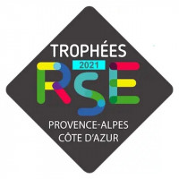 Chateau Sainte Roseline label Laureat Trophee RSE 2021