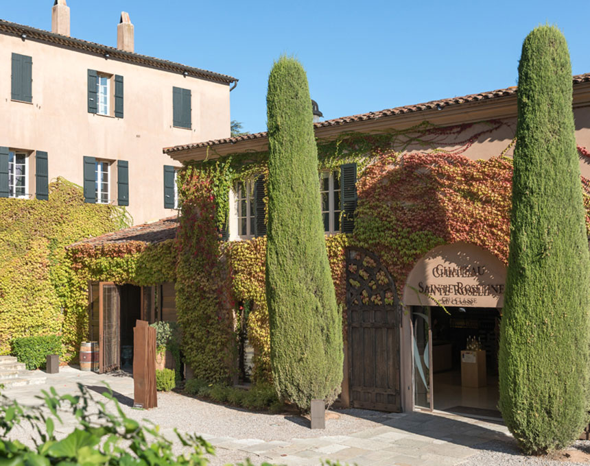 Venez découvrir la boutique du Château Sainte Roseline en Provence et nos vins Crus Classé