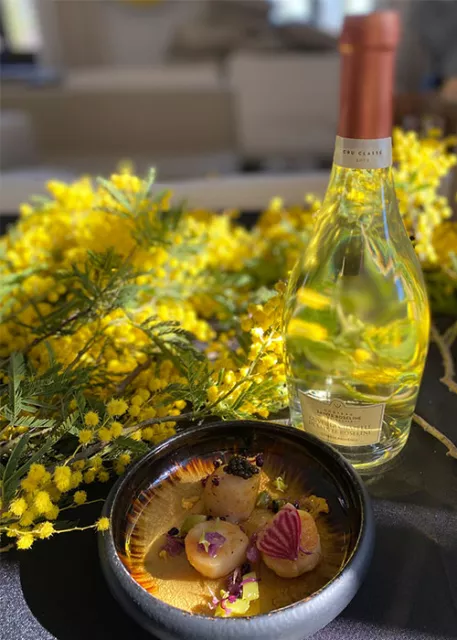 Chef's Recipe : Pierre Lorin Scallops