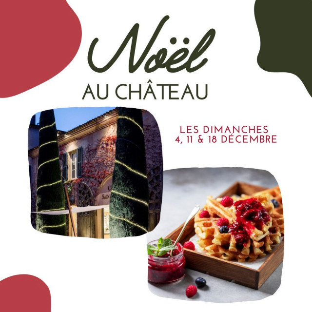 Christmas at the château - Sundays 4, 11 & 18 december